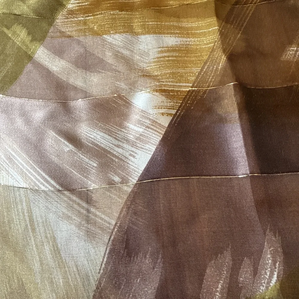 Hiriko Kapp Vintage Silk  Scarf Made In Japan 35